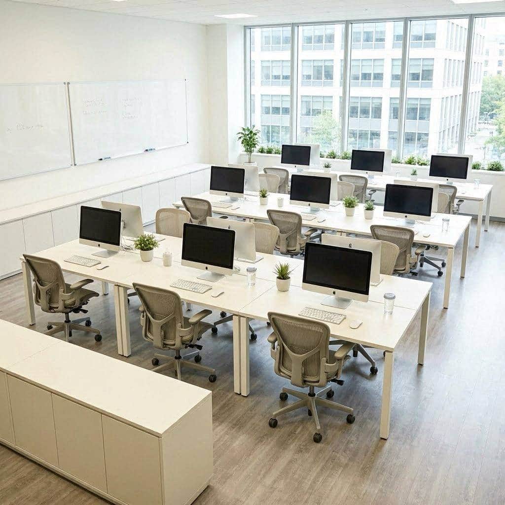 空气质量短时异常场景下审计小组写字楼办公的教育培训公司空间动线该如何复盘